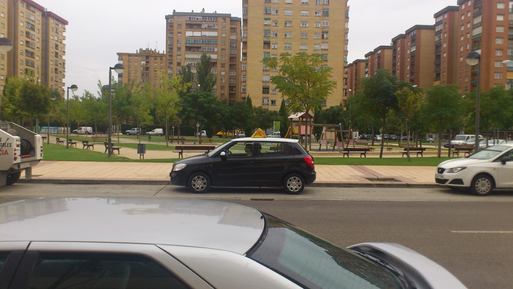 estacionamiento Aragón Centro de Formación