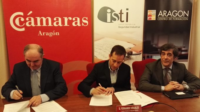 Firma Acuerdo De Isti Y Cámaras De Aragón