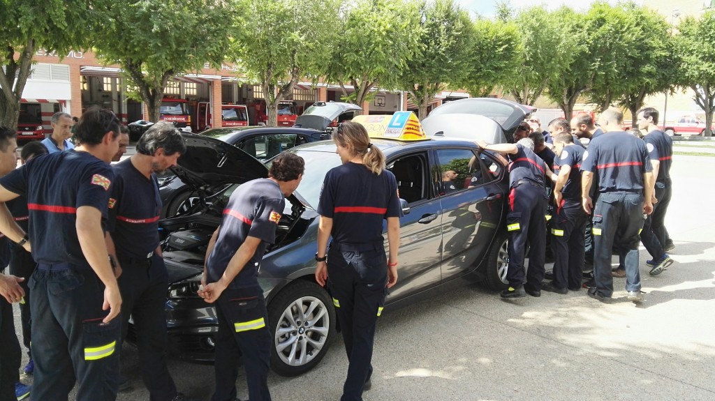 bomberos de Huesca