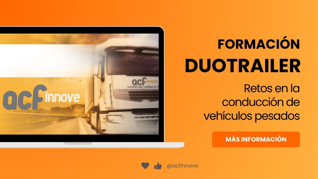 Formación para vehículos pesados de mercancías adaptados a las 44 toneladas y riesgos en la conducción.